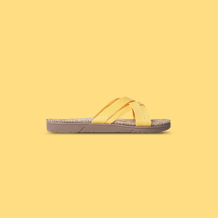 Shangies yellow sandalen