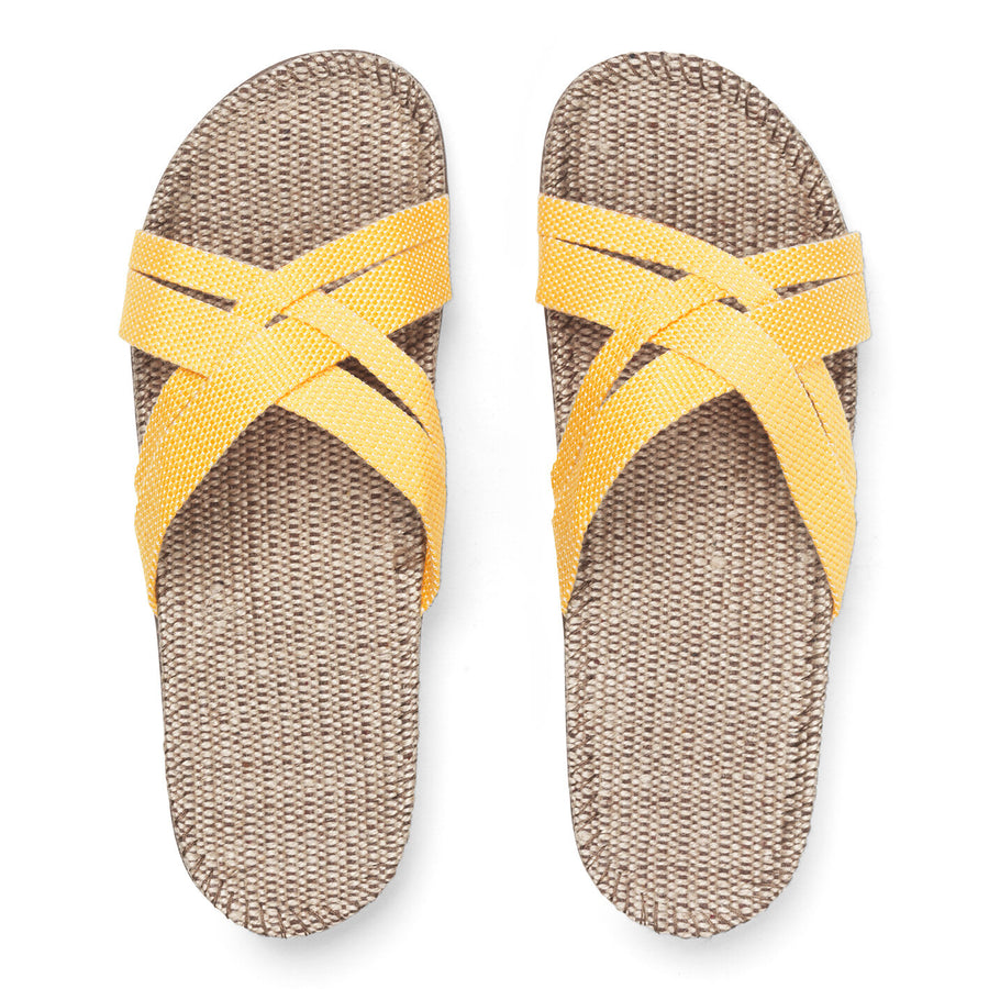 Shangies yellow sandalen