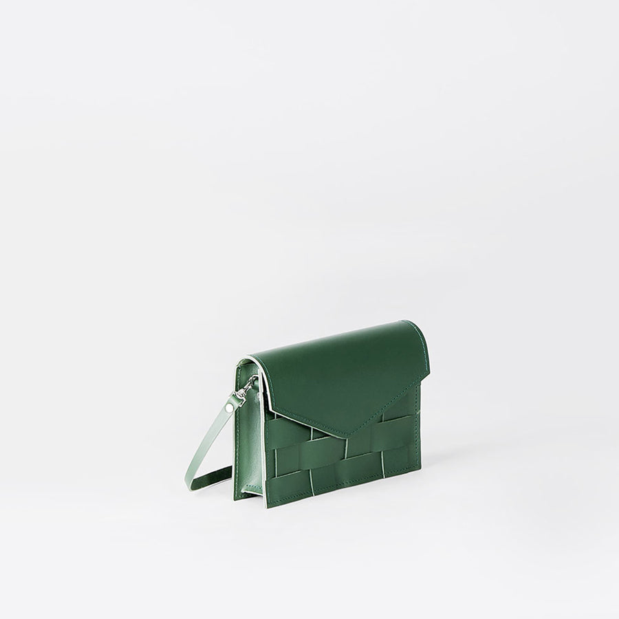 Näver mini schoulder bag — Green
