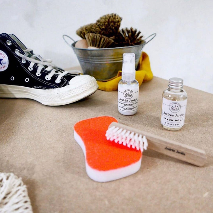 Navulling zeep // Sneaker schoonmaakkit van Andrée Jardin
