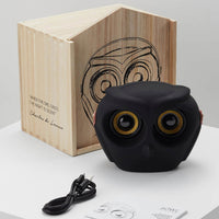 Deze aOwl draadloze bluetooth speaker van Kreafunk is een echte blikvanger met een haarscherp geluid.