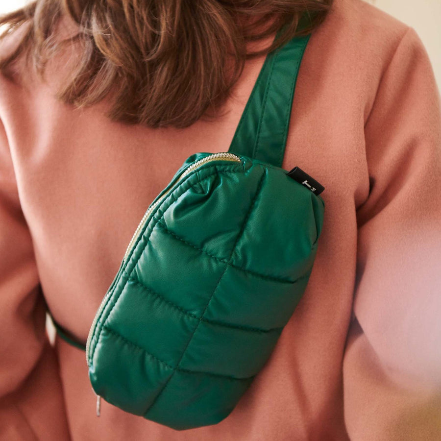 Cilou Puffy Belt Bag - Aventurine